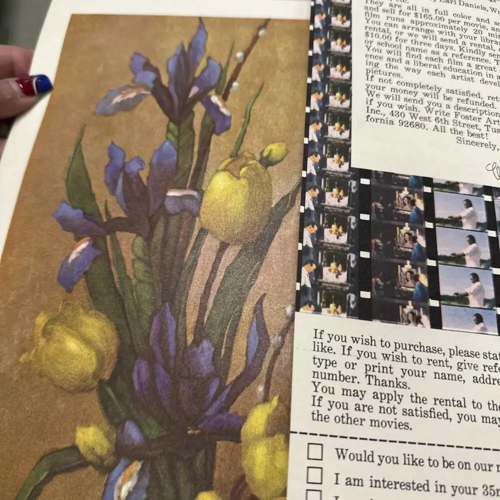 Vintage Walter Foster Art Book‎ How Claude Parsons Paints Flowers Vintage